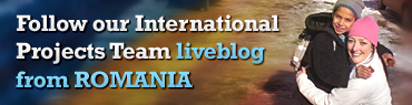 Follow our International Projects Team liveblog from ROMANIA.
