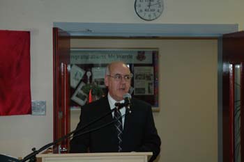 Mr Warde L Pictured above is the School Principal, Mr Oliver Mooney