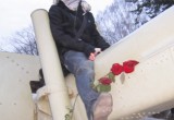 B ODughaill at the Russian War Memorial