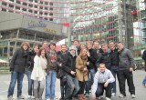 History Students in Sony Centre, Potsdamer Platz